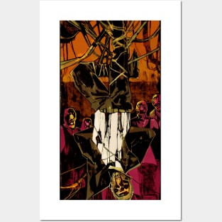 The Hanged Man (Cyberpunk Tarot) Posters and Art